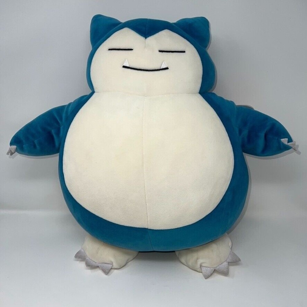 New Pokemon Snorlax Plush Doll Stuffed Toy Kids Gift Official Licensed Authentic